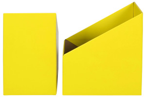 MARBIG BOOK BOXES Large Yellow Pack of 5 See Also VCT-E5BBY
