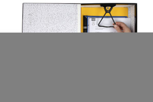 MARBIG F/CAP HEAVY DUTY BOX FILES 75mm Deep Black