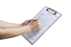 MARBIG ALUMINIUM CLIPBOARD A4