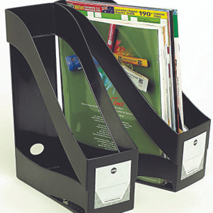 MARBIG ENVIRO MAGAZINE HOLDER BLACK 86320
