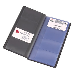 MARBIG BUSINESS CARD BOOK 96 Capacity Non-Indexed Black