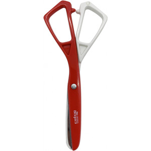 CELCO SOFT GRIP SAFETY SCISSORS 140MM DUAL COLOUR TUB OF 25