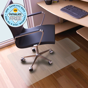 MARBIG HARD & TILE FLOOR CHAIR MAT Large 1140x1340mm