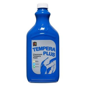 TEMPERA PLUS CLASSROOM PAINT 2L BRILLIANT BLUE