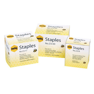 MARBIG HEAVY DUTY STAPLES No. 23/10 Suits 90165 / 90170 90210 (Box of 5000)