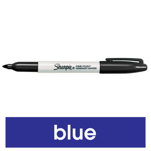 SHARPIE FINE POINT MARKER Permanent 1.0mm Fine Blue UPC