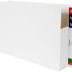 AVERY LATERAL WALLET Legal Concertina White 43957 (Box of 25)