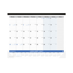 DEBDEN TABLETOP PLANNER 440x560mm Month To View Commercial (2026 - Clearance - While Stocks Last)