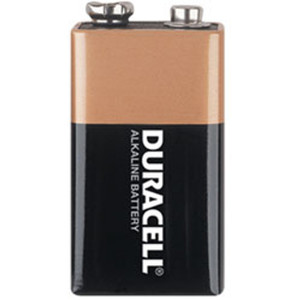 DURACELL ALKALINE BATTERIES 9 Volt (Uncarded)