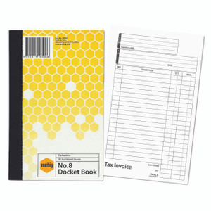 MARBIG BUSINESS BOOKS No.8 Docket Carbonless 50 Leaf