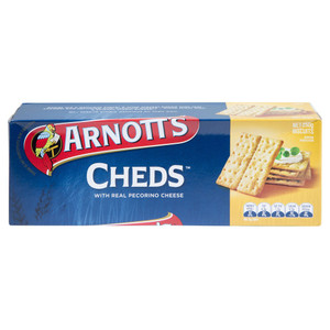 ARNOTT'S BISCUITS Cheds 250gm