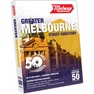 Melway Street Directory Greater Melbourne Latest Edition