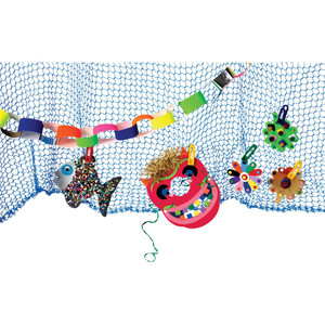 EC DECORATIVE FISHNET Blue 6x1.8mt