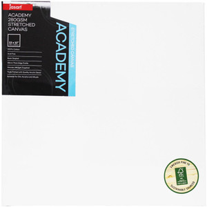 Jasart Academy Canvas 3/4 Inch 12x12 Inch Thin Edge