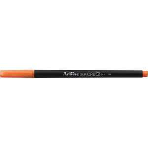 ARTLINE SUPREME FINELINER PENS 0.4mm Dark Orange Pack of 12