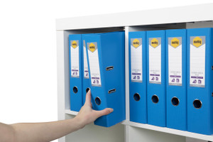 MARBIG PE LINEN LEVER ARCH A4 - Sky Blue 6601017 / 6501001