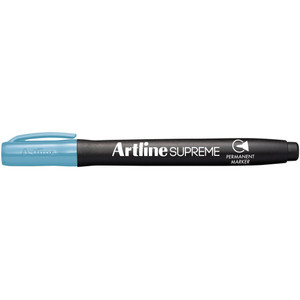ARTLINE SUPREME PERMANENT MARKERS Permanent Light Blue, Pk12