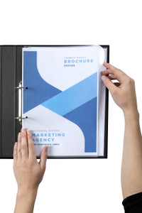 MARBIG PROFESSIONAL SERIES VIEW TAB DIVIDERS 5 Tab Clear A4