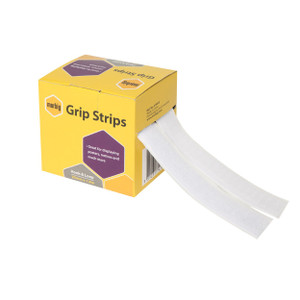 MARBIG GRIP FASTENERS Hook Only 25mmx3.6m Strip