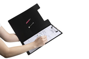 MARBIG PVC CLIPFOLDERS A4 Black