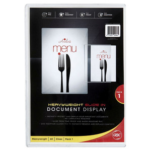 GBC SLIDE IN DOCUMENT DISPLAY A5 *** While Stocks Last ***