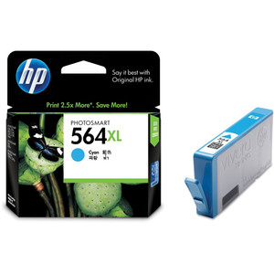 HP 564XL HIGH YIELD CYAN ORIGINAL INK CARTRIDGE (CB323WA) Suits Photosmart D5460