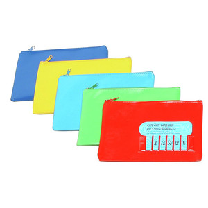 MARBIG NAME PENCIL CASE SMALL 225x140mm Assorted Colours (Each)