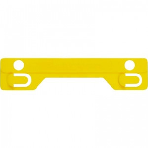 AVERY TUBECLIP FILE FASTENER Yellow Compressor Bar Pk25