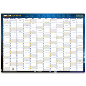 COLLINS-WRITERAZE WALL YEAR PLANNERS 1000x700mm Framed
