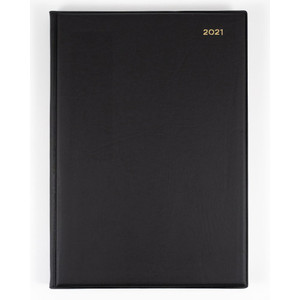 COLLINS BELMONT SERIES DIARY A4 1 Day to Page 30min Black (2026)