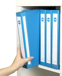 MARBIG ENVIRO DELUXE BINDERS A4 3D Ring 25mm Blue