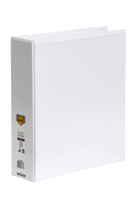 MARBIG INSERT BINDERS A4 4D Ring 50mm White