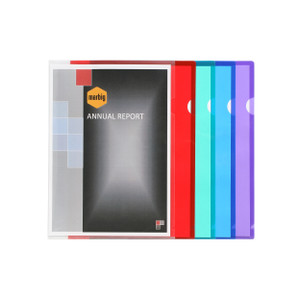 MARBIG ULTRA A4 LETTERFILES CLEAR 2004312 (Pack of 100)