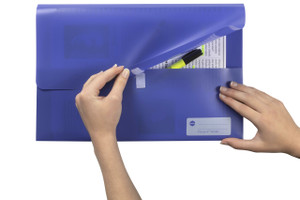 MARBIG POLYPICK WALLETS Foolscap Purple