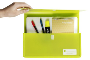 MARBIG POLYPICK WALLETS A4 Heavy Duty Wallet Lime