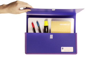 MARBIG POLYPICK WALLETS A4 Heavy Duty Wallet Purple