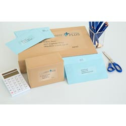 AVERY A6 SHIPPING LABELS L7175 1L/P/Sht 105x148mm White Pack of 25