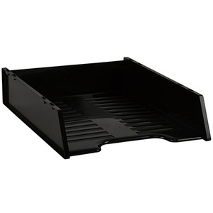 ITALPLAST A4 "Multi Fit" Document Tray - Black, Each