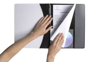 MARBIG PREMIER FLAT FILE A4 Black