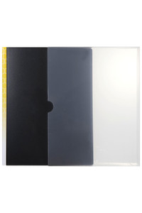 MARBIG CLEARVIEW DISPLAY BOOKS A4 76 Pocket Black