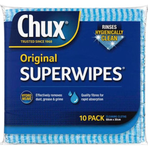 CHUX SUPERWIPES Regular 60cm x 30cm Pk10