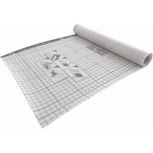 PROTEXT EVERYDAY 50 SELF ADHESIVE BOOK COVERING, CLEAR 50 MICRON, 300MM X 15METRE ROLL