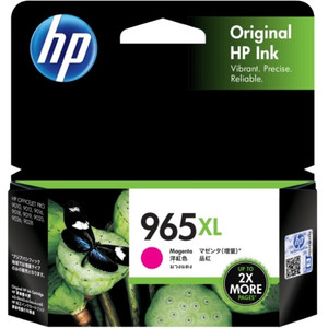 HP #965XL ORIGINAL MAGENTA INK CARTRIDGE 1.6K (3JA82AA) Suits HP Officejet Pro 9010 / 9012 / 9016 / 9018 / 9019 / 9020 / 9026 / 9028