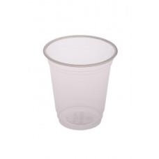 PLASTIC CUPS 8OZ 225ML CLEAR SLEEVE OF 50