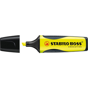 STABILO BOSS HIGHLIGHTER Executive Yellow *** While Stocks Last ***