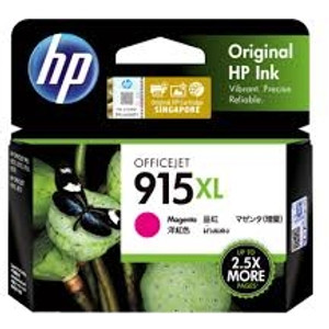 HP #915XL ORIGINAL MAGENTA INK CARTRIDGE (3YM20AA) 825 PAGES Suits HP Officejet 8010 / 8012 / 8020 / 8022 / 8026 / 8028