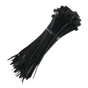 2.5MM BLACK CABLE TIES 10CM Pack of 1000