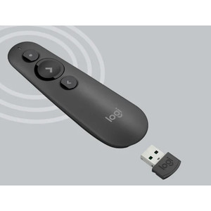 Logitech R500s Laser Presentation Remote Grey (Replacement for R400)
