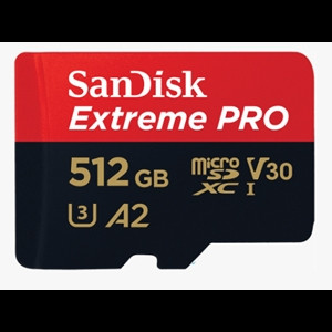 SanDisk Extreme Pro microSDXC Card 512GB U3