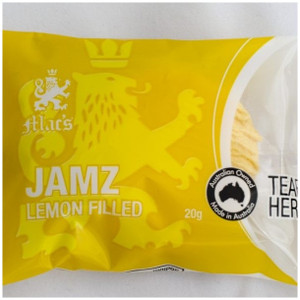 MACS LEMON JAMZ BISCUIT Carton of 100